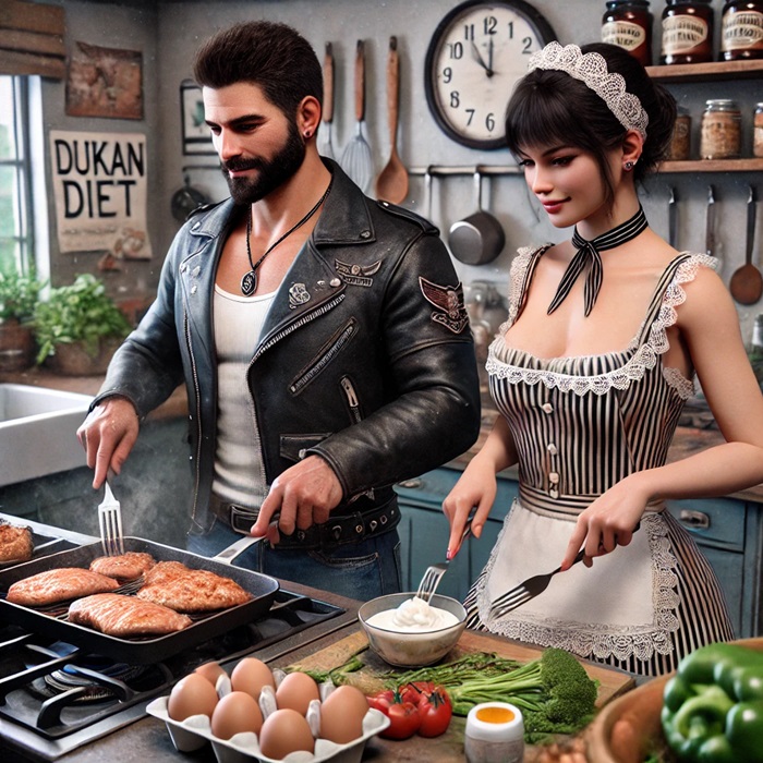 🍗 Dieta Dukan: Pierderea rapidă în greutate în patru etape 💪🚀