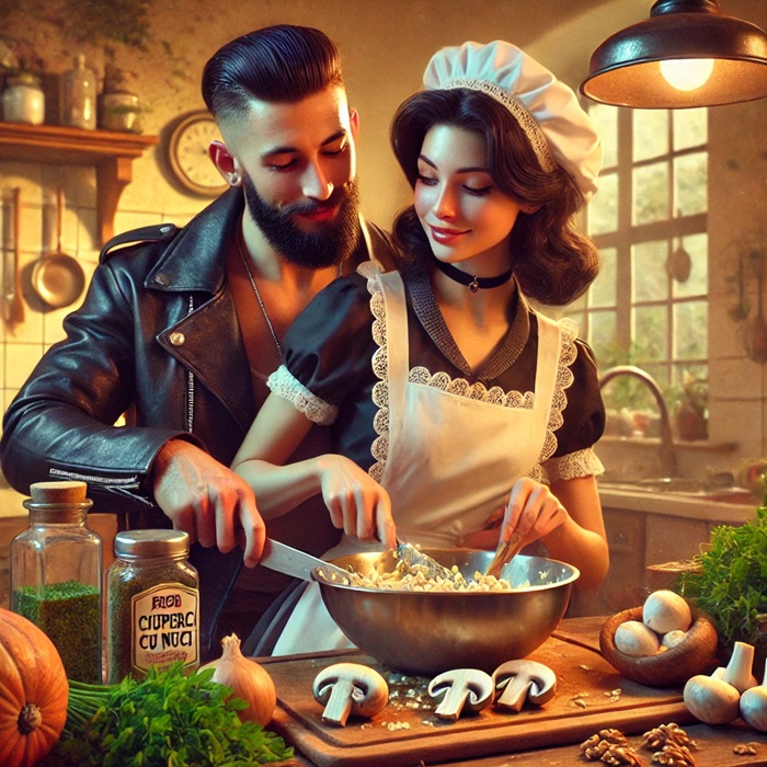 🍄 Drob de Ciuperci cu Nuci  🌰🥧