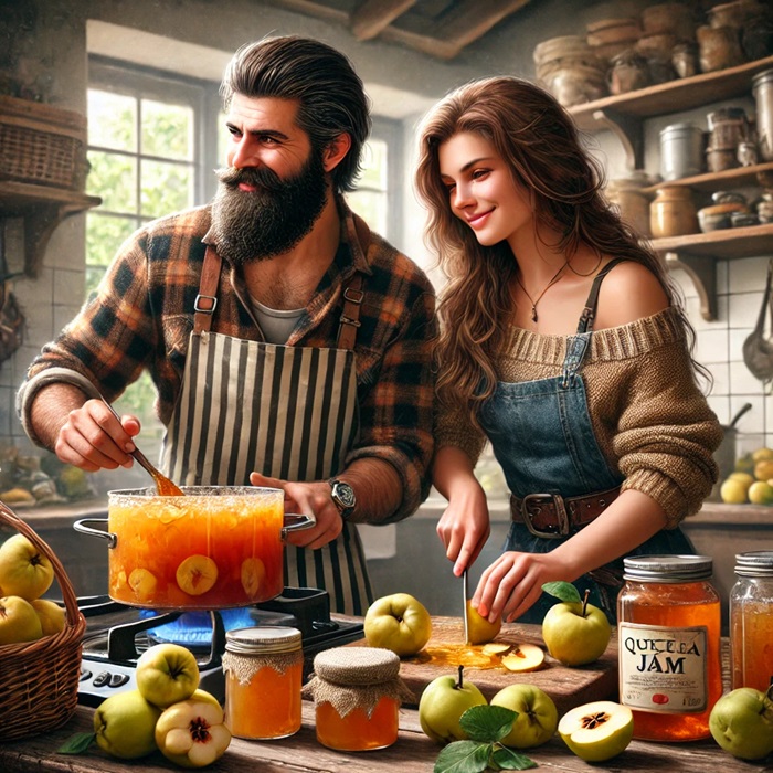 🍮 Rețetă de Peltea și dulceață de Gutui 🍏